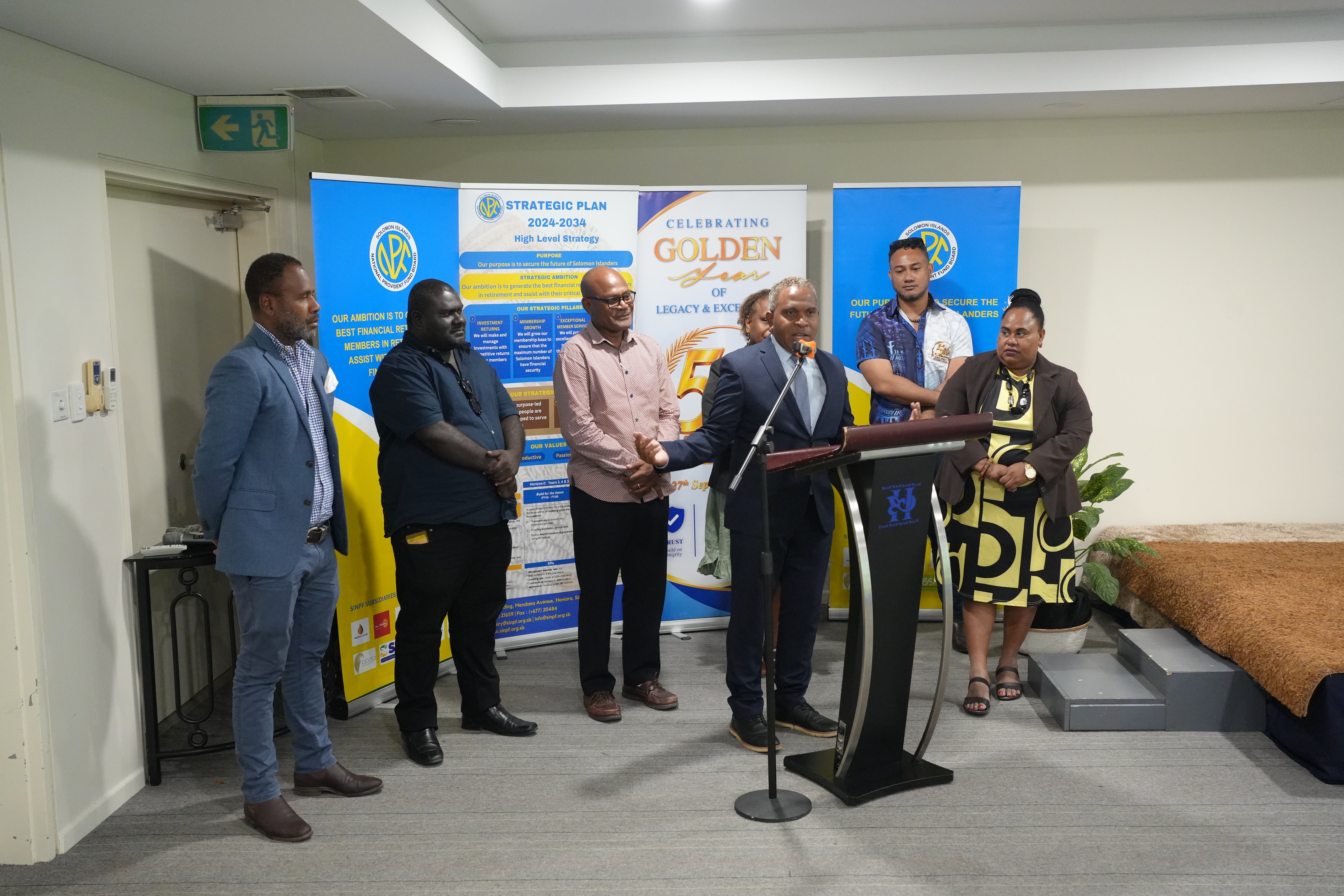 Awarding of 5.5% Interest to NPF Members Reflects Prudent Fund Performance, Says Dr. Tagini